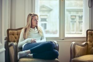 Girl near the window/ Bladder Leakage and EmSella